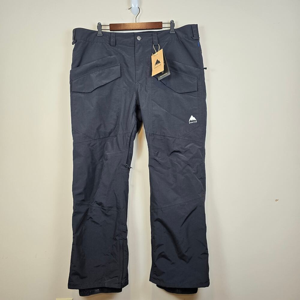 Burton Covert 2.0 Insulated Pants Mens Sz XXL True Black Snowpants Ski Snowboard